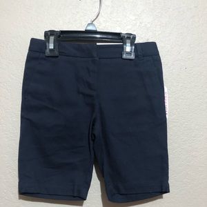Girls school uniform shorts